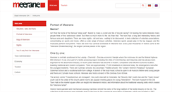 Desktop Screenshot of meerane.de