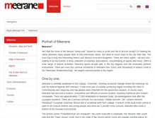 Tablet Screenshot of meerane.de